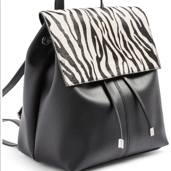 Topshop Ellis Flap Backpack - Picture 3 of 3